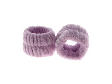 Повязки для умывания ODRI на руки сиреневая, 2 шт, арт. SLW2381-6C