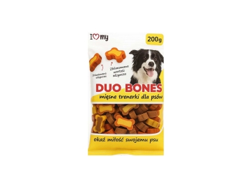 Лакомство I love my DUO BONES жевательные косточки д/с всех пород с мясом птицы, 200г