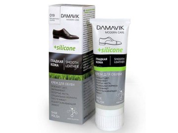 Крем д/обуви c силиконом Damavik бесцветный 75мл в алюмин.тубе арт.9301-019 Мила