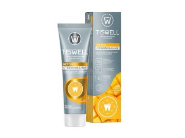 Паста зубная TISWELL Энзимная отбеливающая с каолином вкус манго, 110 г