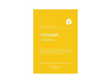 Маска для лица DERMAL Vitamin придающая сияние, 25 г