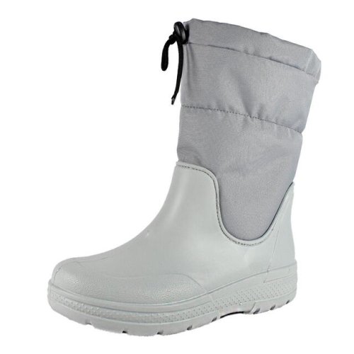 Сапоги с комбинированным верхом женские, фото 1 из 16