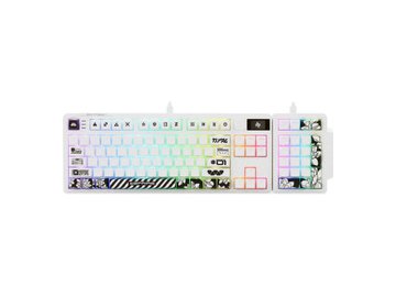 Клавиатура Дарк Проджект KD87A+Numpad (белый) на акции в магазинах 5 элемент