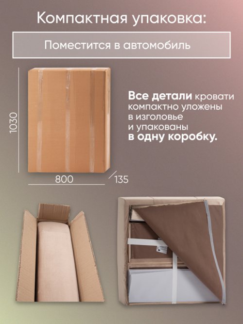 Кровать Марсель без подъемного механизма, фото 5 из 36