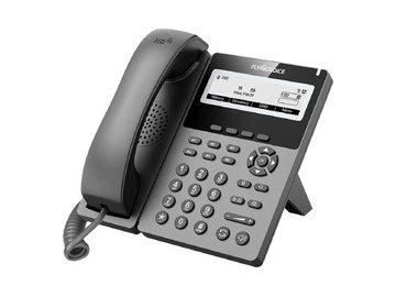 Телефон IP Flyingvoice P22P серый на акции в магазинах 5 элемент