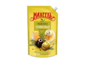 Корона скидки в {} - Майонез Махеев оливковый 67% 380 г сашет