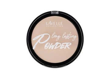 Пудра компактная LAVELLE Collection Powder устойчивая, тон 02 слоновая кость