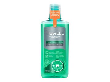 Ополаскиватель для полости рта Tiswell с троксерутином, 500мл