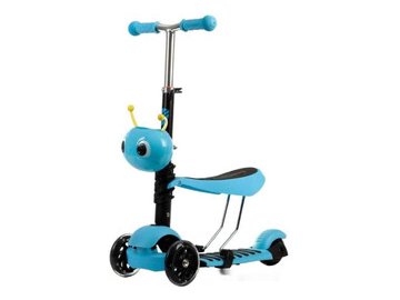 Самокат для детей Novatrack FXA.SDISCOKIDS.BL21