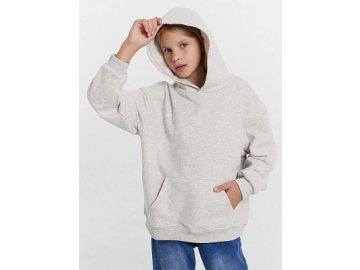 Худи для девочек в цвете серый меланж Марк Формель