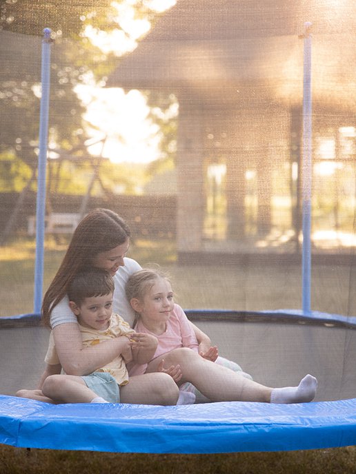 Батут JUMP-1 немеханизированный с внутренней защитной сеткой, фото 9 из 204