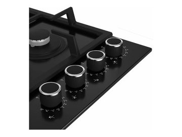 Газовая варочная поверхность Hotpoint HGS 62F/BK 5 элемент