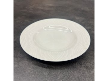 Тарелка глубокая Art&Home Dot 22,5см, костяной фарфор, арт. NB353