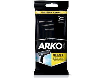 Станок для бритья ARKO T2 одноразовый, 3 шт Мила