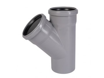 Тройник HTEAw, цвет: белый ф50ммхф50ммх45" OSTENDORF (559620) Ома