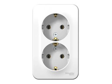 Розетка двойная Systeme Electric BLANCA BLNRA010211