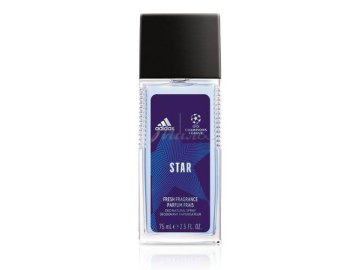 Дезодорант-спрей ADIDAS UEFA Champions League STAR Deodorant Natural Spray для мужчин, 75 мл