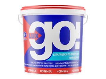 Шпатлевка полимерная LUX GO 5 кг