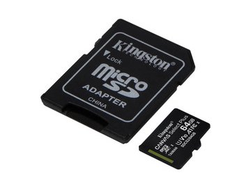 Карта памяти Kingston Canvas Select Plus microSDXC 64Gb (SDCS2/64GB)