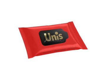 Салфетки влажные UNIS антибактериальные Perfume Red, 15 шт