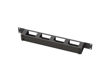 Кабельный органайзер для телекоммуникационных шкафов Lande LN-KDG-YKD-1UKT-BL 19" 1U