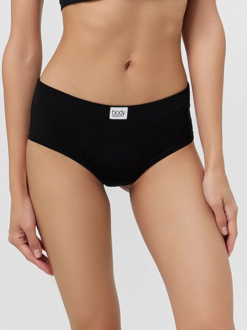 Трусы шортики женские черные, фото 2 из 8