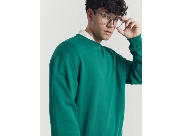 Свитшот мужской в зеленом цвете в Лепеле Марк Формель