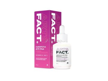 Сыворотка для лица ART&FACT с ниацинамидом 10% и цинком 1%, 30 мл