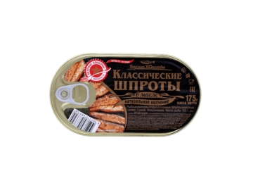 Корона акции и скидки в Шклове - Шпроты в масле Вкусные консервы 175 г