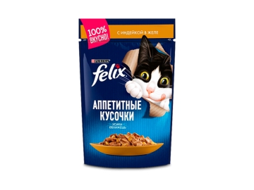 Корона скидки в {} - Корм д/кошек Феликс Двойная вкуснятина говядина сухой 600 г