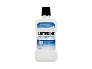 Ополаскиватель д/полости рта Listerine Advanced White Эксперт отбеливан без спирта 500 мл