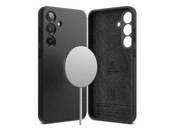 Чехол Ringke SILICONE MAGNETIC для Galaxy S25 Plus BLACK
