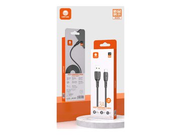 Кабель VIPFAN X05 USB-Type-C 3A 1 м (черный) в Мозыре 5 элемент