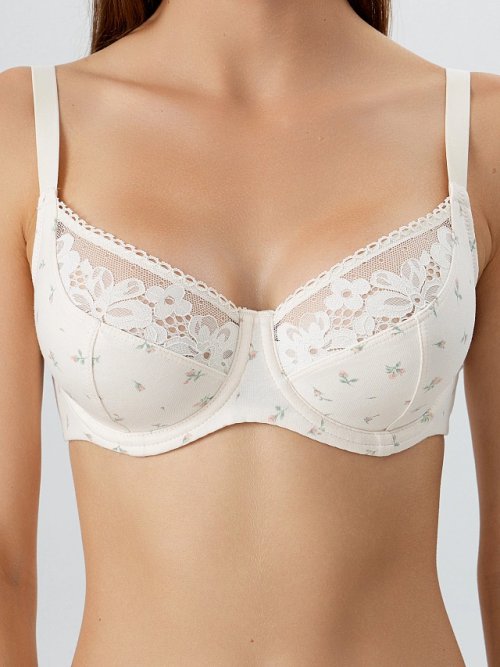 Бюстгальтер макси женский бежевый, фото 1 из 6