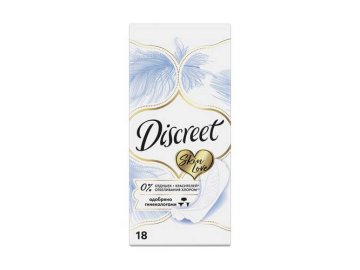 Прокладки ежедневные DISCREET Skin Love Multiform Single, 18 шт