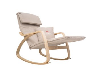 Кресло-качалка Calviano Comfort 1 (светло-бежевый) в Светлогорске 5 элемент