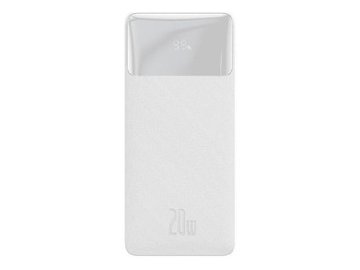 Внешний аккумулятор Baseus Bipow Digital Display Fast Charge 20000mAh ( PPBD050302) белый