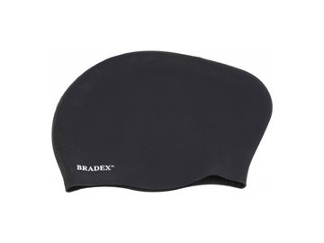 Шапочка для плавания Bradex SF 0364 (черный)