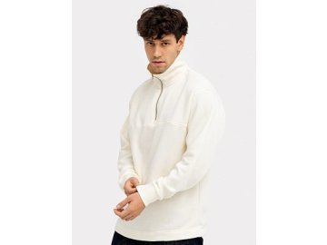 Джемпер мужской с воротником-стойкой в бежевом оттенке в Лепеле Марк Формель