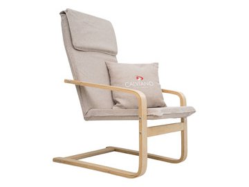 Кресло-качалка Calviano Soft 1 (светло-бежевый) в Светлогорске 5 элемент