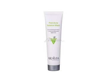 Маска для лица ARAVIA Professional Post-Acne Balance Mask рассасывающая с поросуживающим эффектом, 100 мл