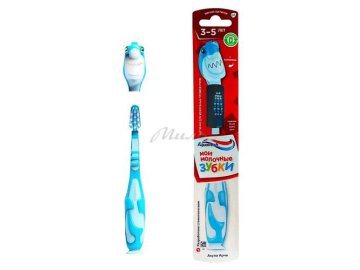 Щетка зубная AQUAFRESH My little teeth мои молочные зубки 3-5 лет, мягкая