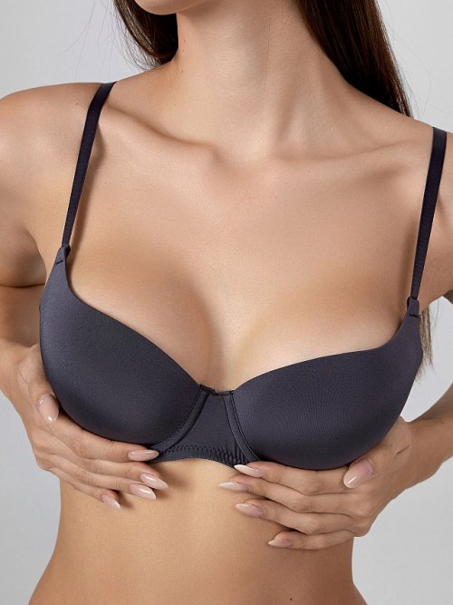 Бюстгальтер женский серый, фото 4 из 18