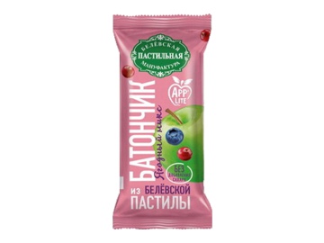 Батончик Белевская пастильная мануфактура ягодный микс без сахара 35 г в Пинске Санта
