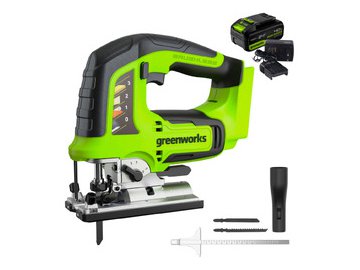 Электролобзик Greenworks GD24JS120 3601407CUB
