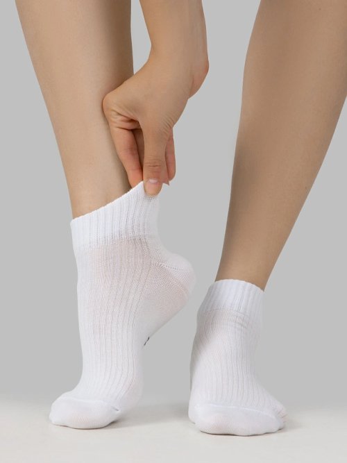 Носки женские белые в наборе, 3 пары, фото 6 из 8