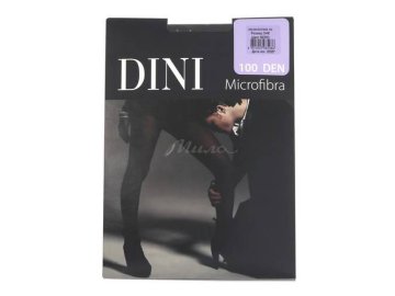 Колготки женские DINI Microfibra 100 ден, размер 3, цвет nero