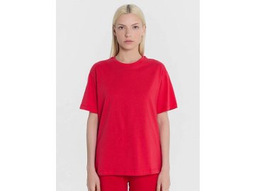 Футболка женская красная с печатью Марк Формель