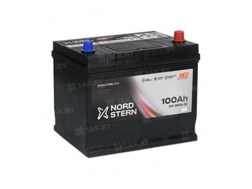 Автомобильный аккумулятор NORD STERN NS1000JS Evolution Asia R+ (100 Ah)