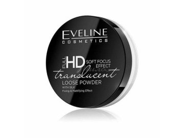 Пудра EVELINE Full Hd Loose Powder Translucent транспарентная фиксирующая